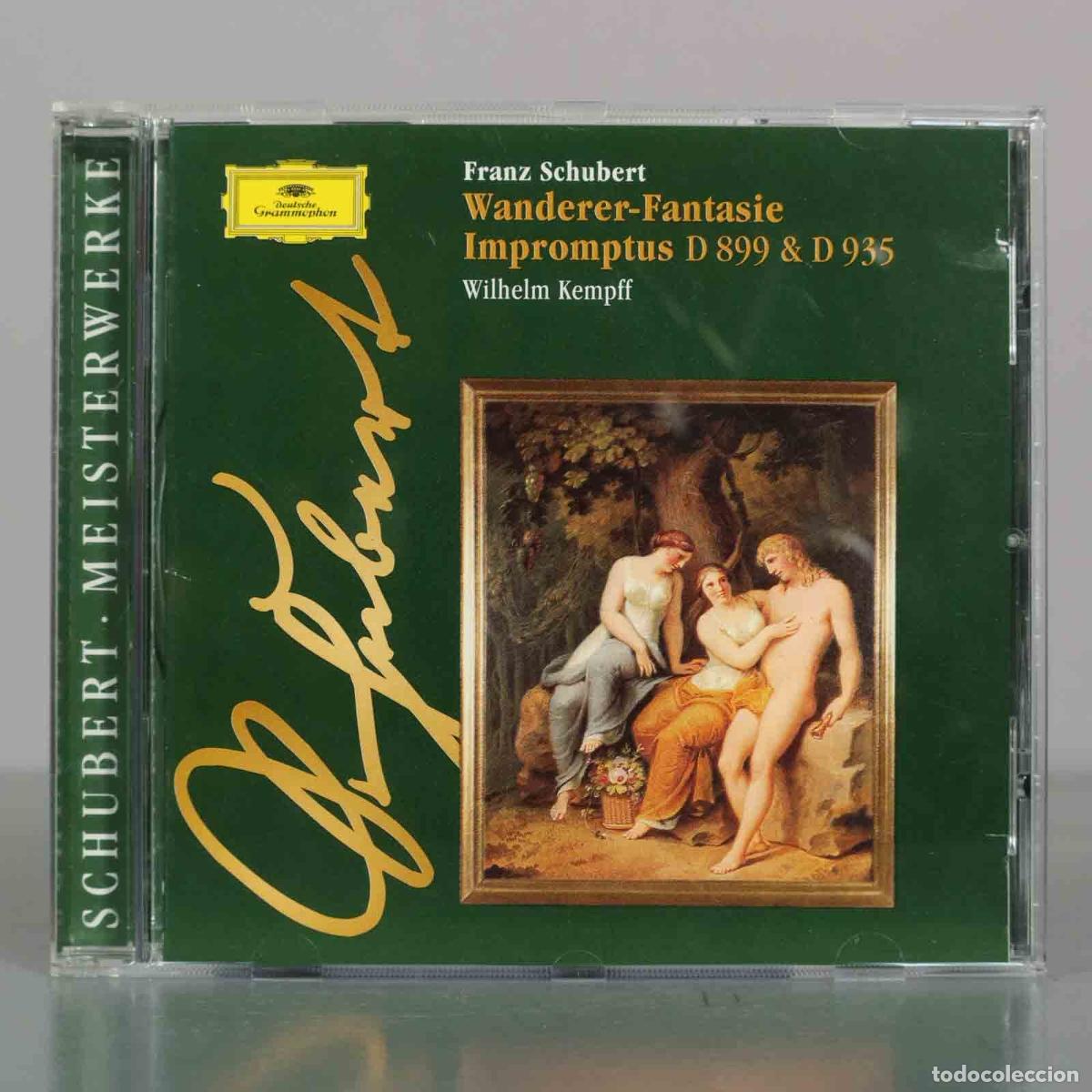 CDs de M&uacute;sica: CD. Franz Schubert - Wanderer-Fantasie, Impromptus D 899 and D 935 - Wilhelm Kempff
