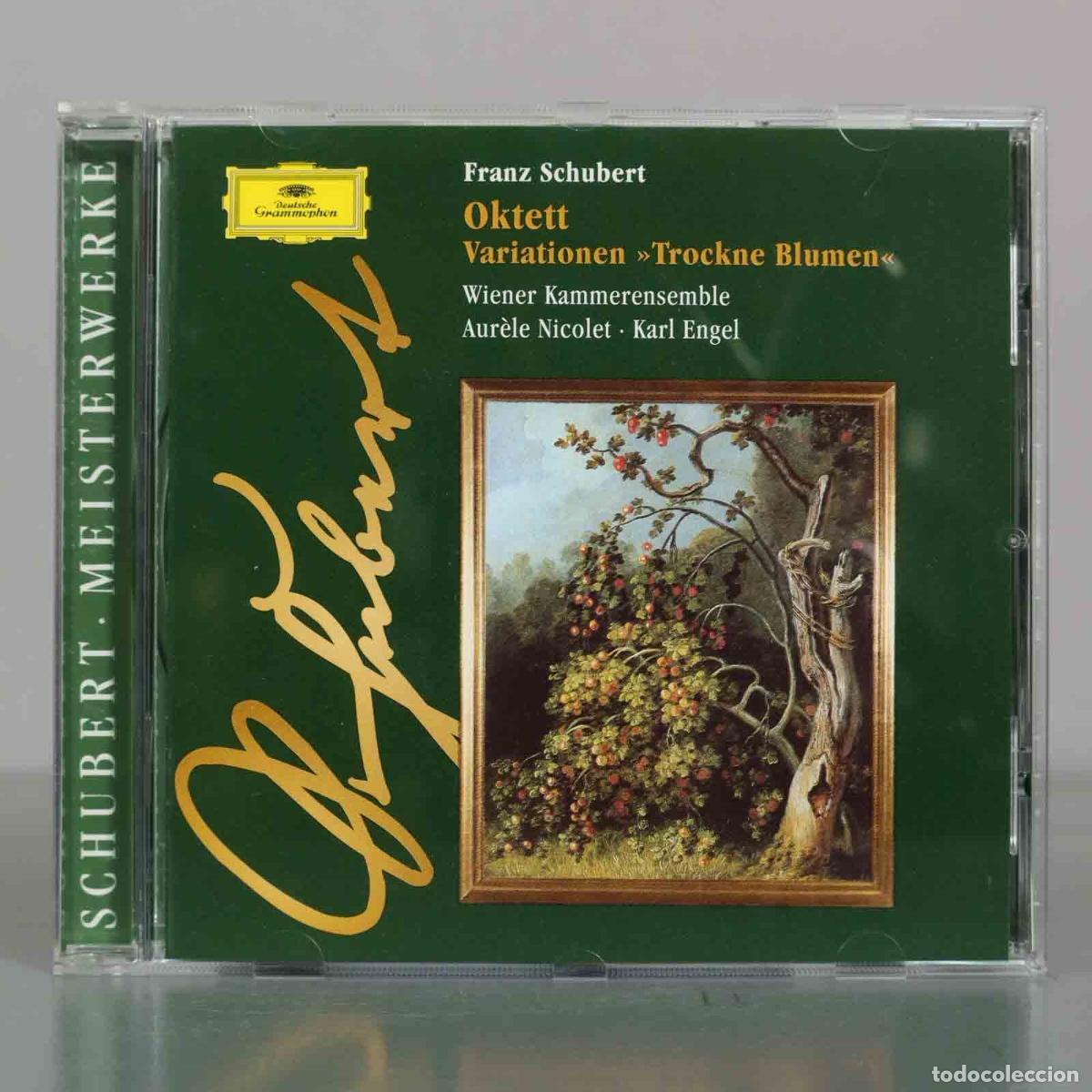 CDs de M&uacute;sica: CD. Franz Schubert: Oktett - Variationen &raquo;Trockne Blumen&laquo; - Wiener Kammerensemble, Aur&egrave;le Nicolet,