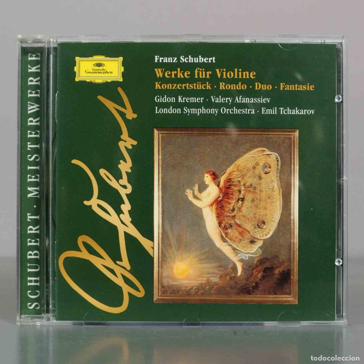 CDs de M&uacute;sica: CD. Schubert: Werke f&uuml;r Violine - Gidon Kremer, Valery Afanassiev, London Symphony Orchestra, Emil
