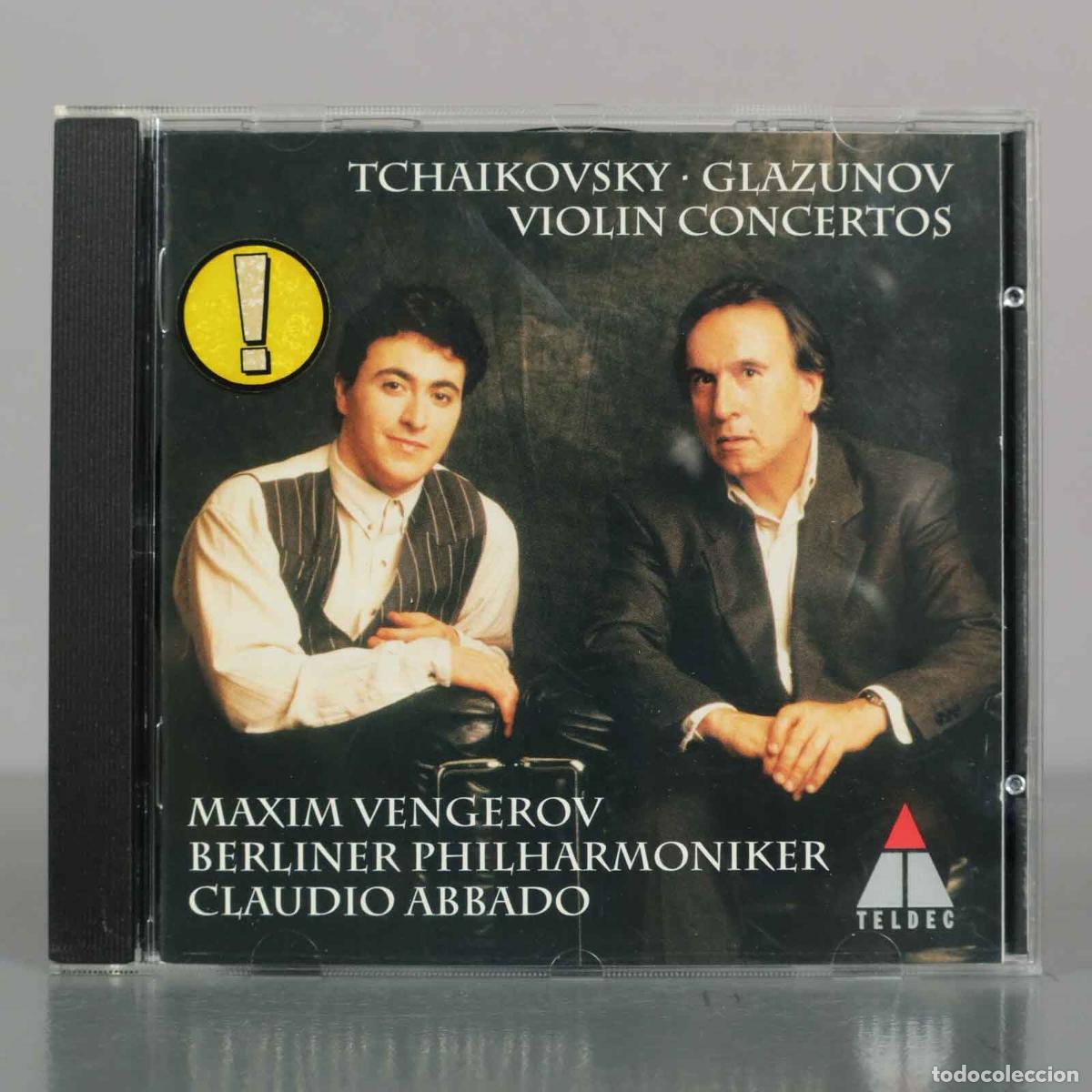 CDs de M&uacute;sica: CD. Tchaikovsky &middot; Glazunov: Violin Concertos - Maxim Vengerov, Berliner Philharmoniker, ABBADO