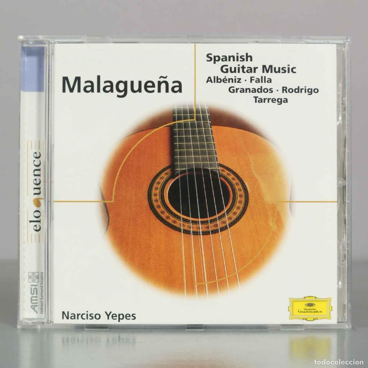 CDs de M&uacute;sica: CD. Malague&ntilde;a &middot; Spanish Guitar Music - Narciso Yepes