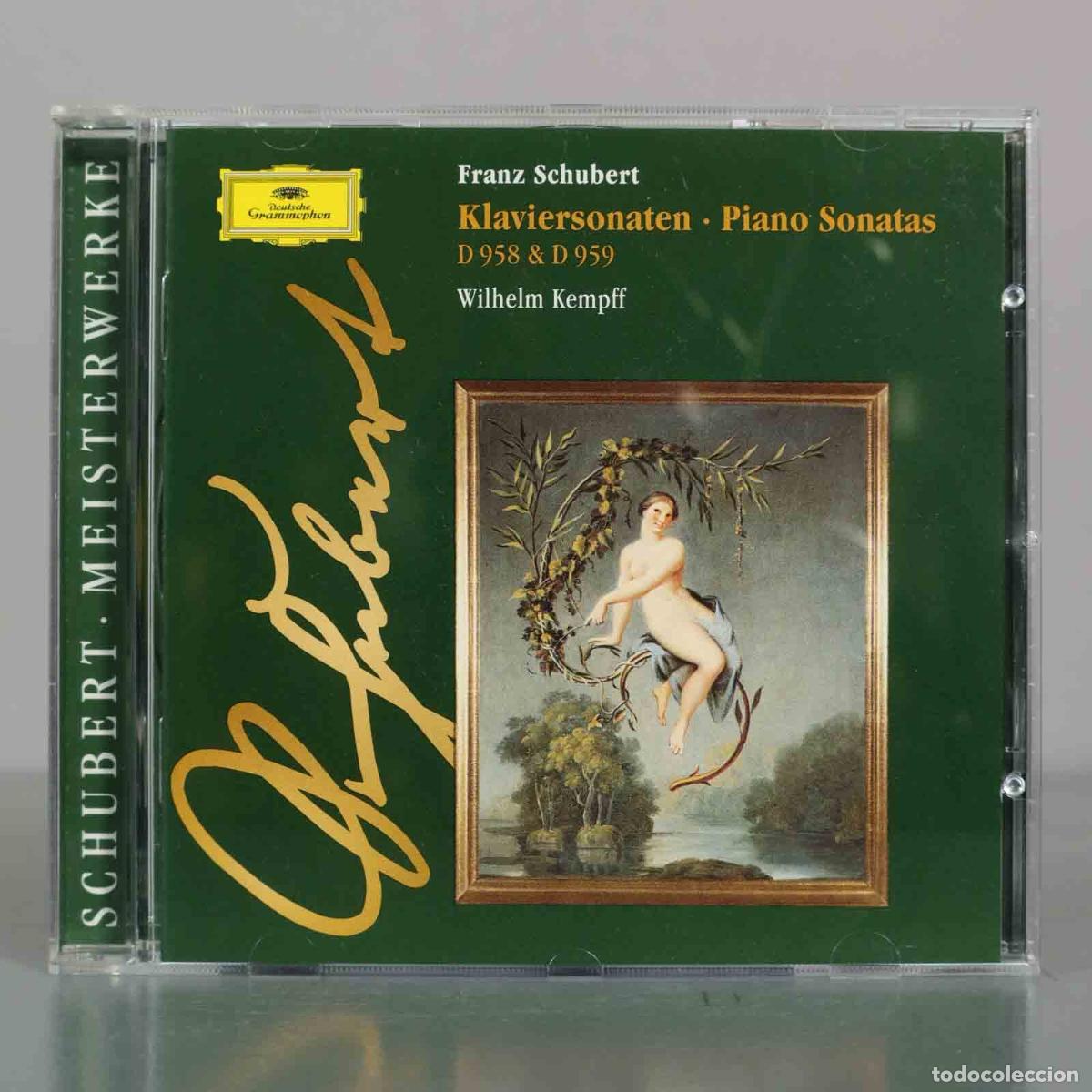 CDs de M&uacute;sica: CD. Franz Schubert - Klaviersonaten - Piano Sonatas D 958 and D 959 - Wilhelm Kempff