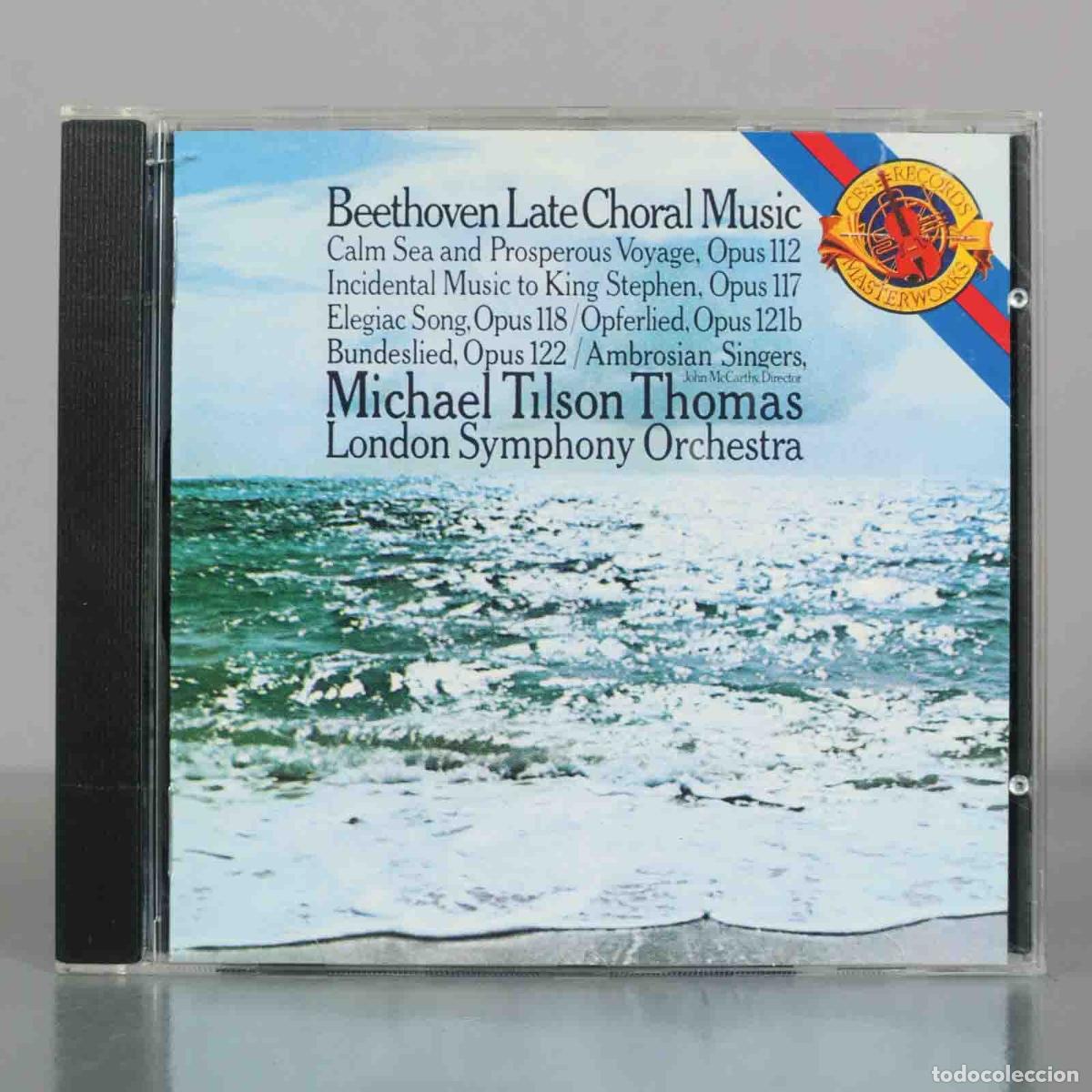 CDs de M&uacute;sica: CD. Beethoven: Late Choral Music - Michael Tilson Thomas, London Symphony Orchestra, Ambrosian Sing