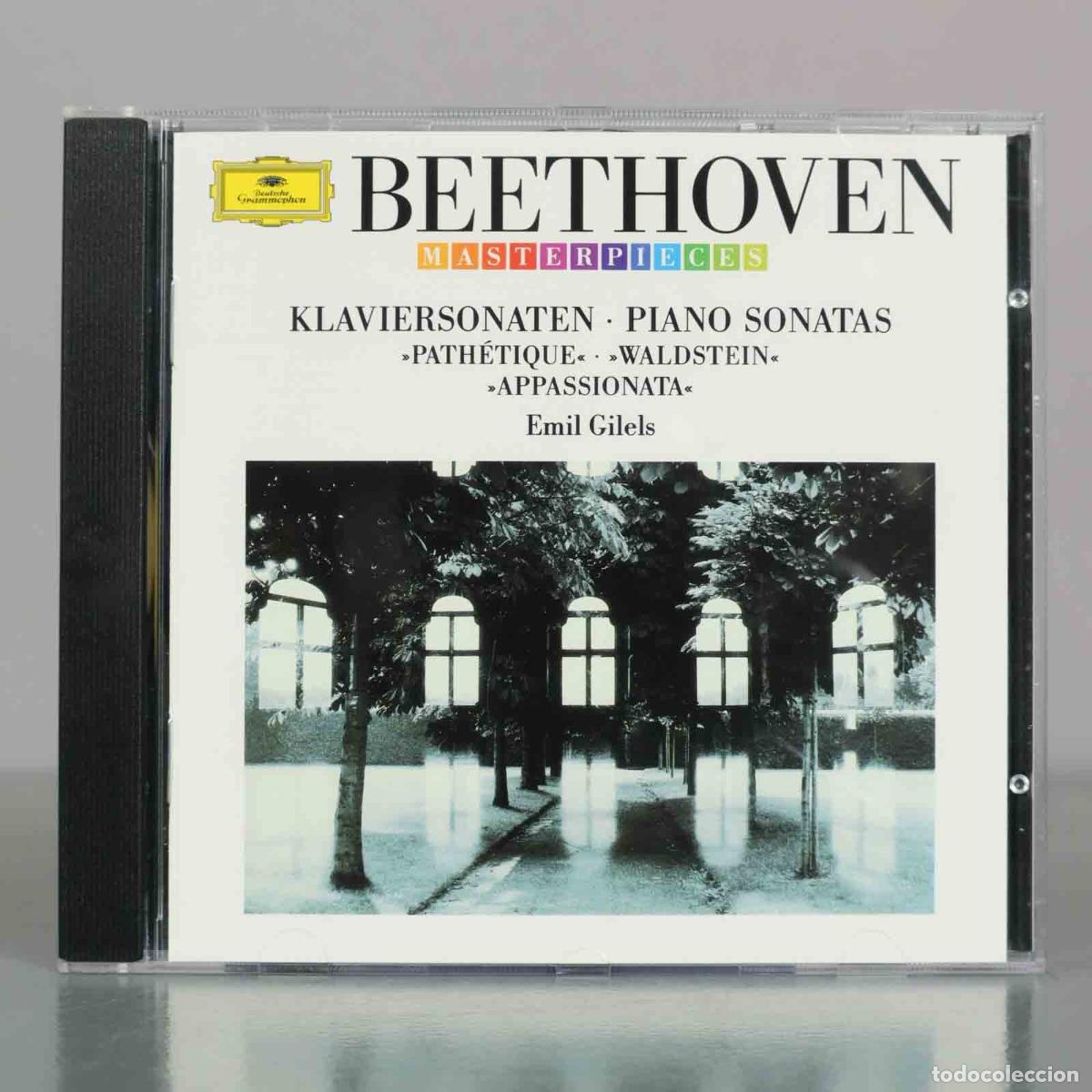 CDs de M&uacute;sica: CD. Beethoven: Piano Sonatas Pathetique, Waldstein, Appassionata - Emil Gilels