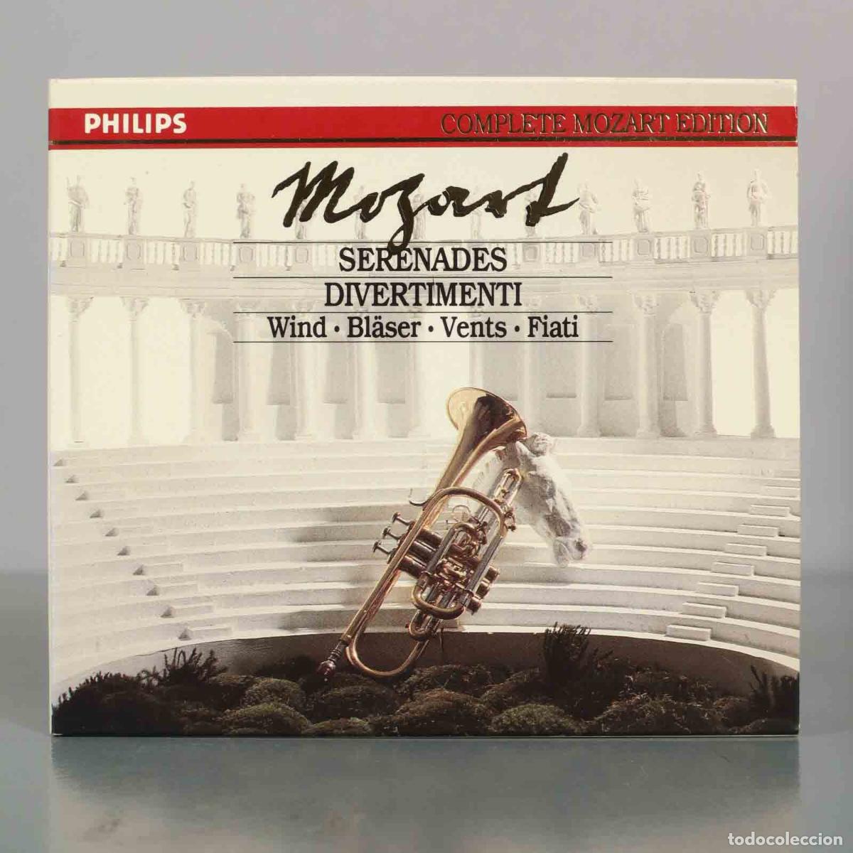 CDs de M&uacute;sica: CD. Mozart &ndash; Serenades And Divertimenti For Wind De Waart