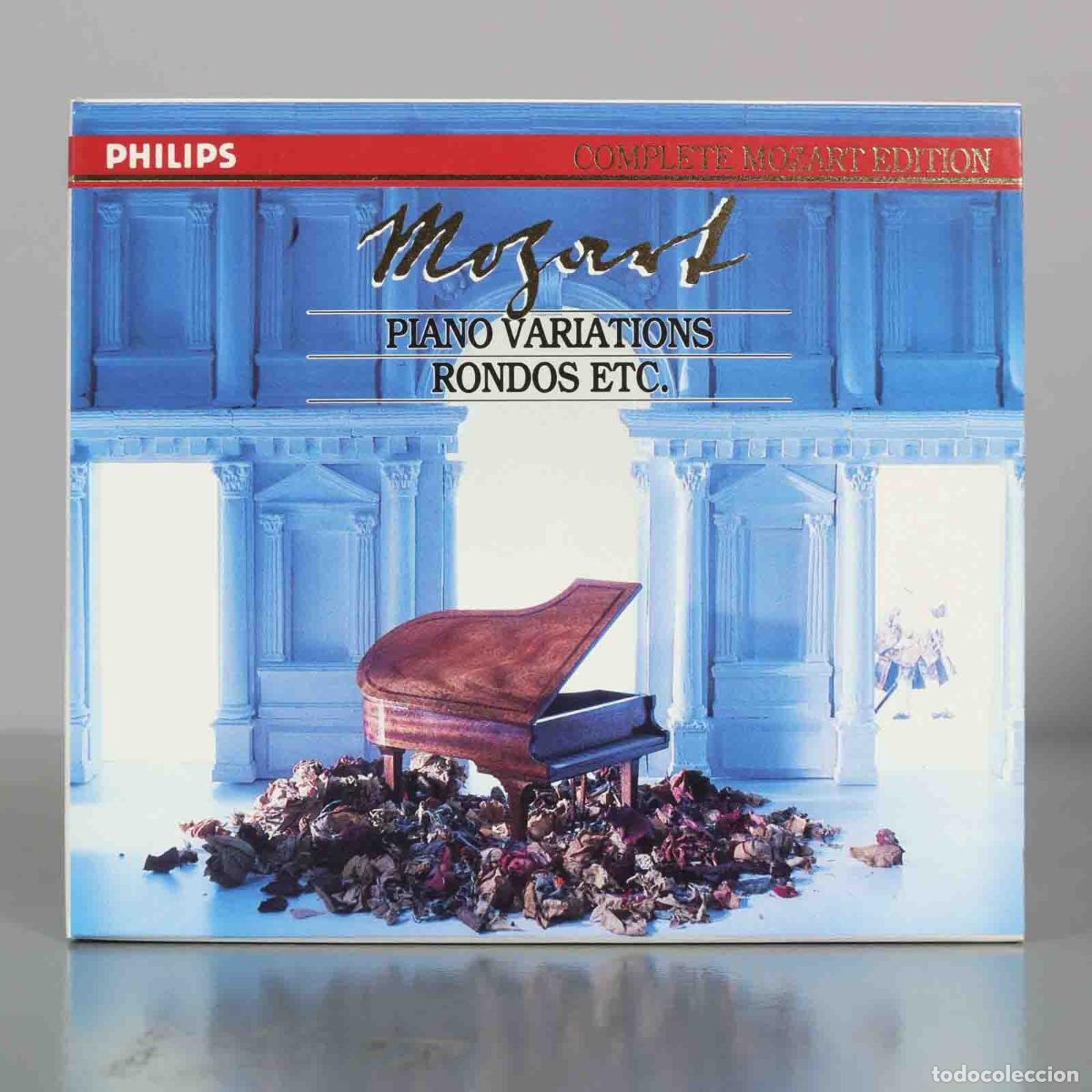 CDs de M&uacute;sica: CD. Piano Variations, Rondos etc. - Mozart - Ingrid Haebler, Mitsuko Uchida, Ton Koopman