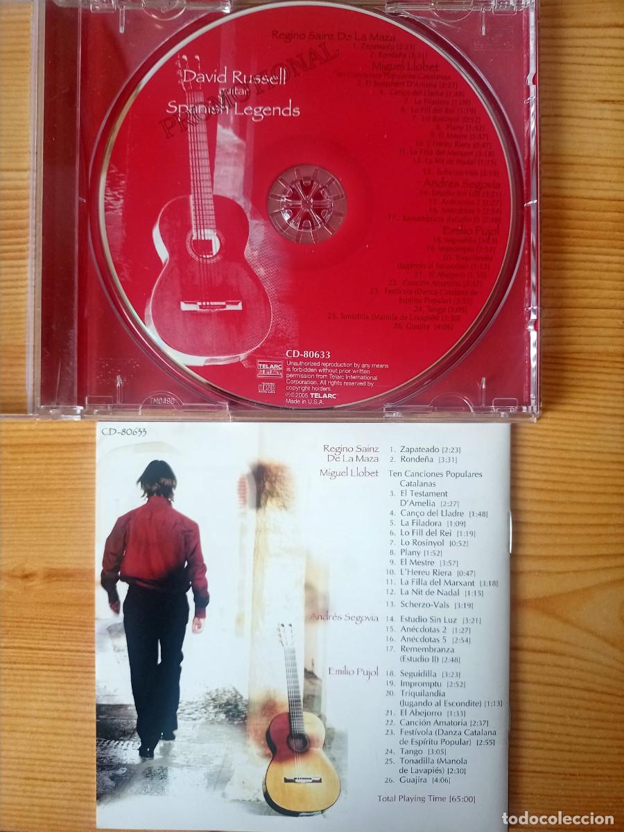 CDs de m&uacute;sica: CD David Russell - Spanish Legends (Telarc 2005) - Foto 3