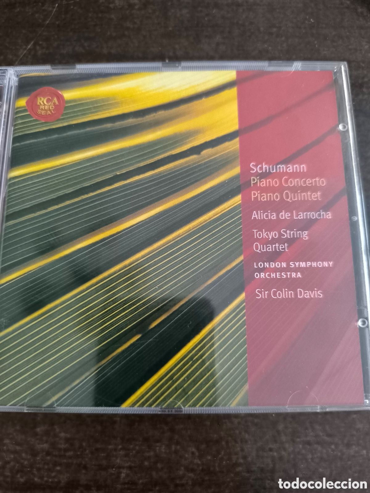 CDs de M&uacute;sica: Schumann.Piano Concierto.Alicia d Larrocha.