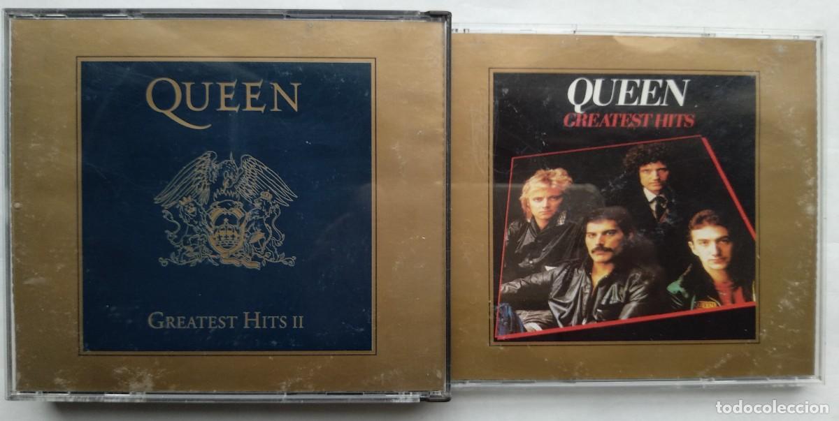 CDs de M&uacute;sica: QUEEN. GREATEST HITS. CD 1 y CD 2.