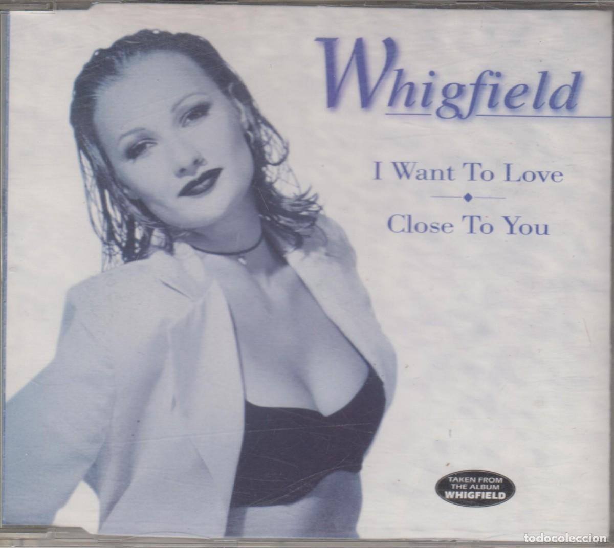 CDs de M&uacute;sica: Whigfield &lrm;cd maxi I Want To Love / Close To You 1996 Max Music Spain