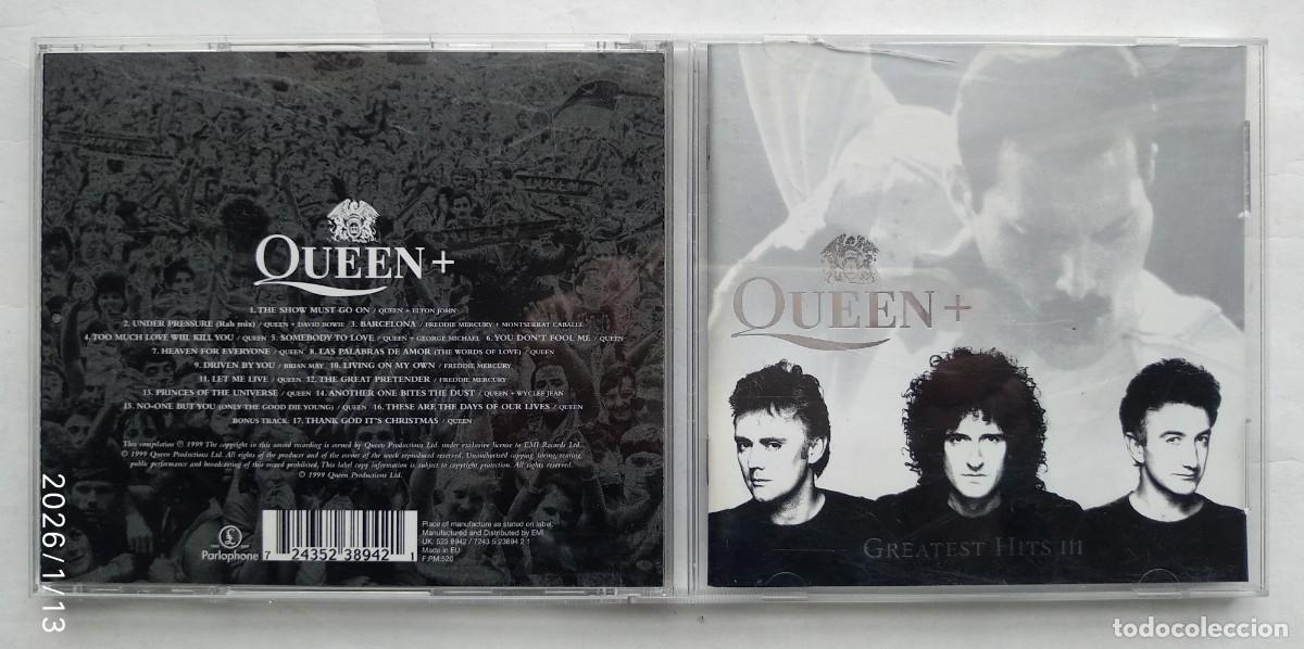 CDs de m&uacute;sica: QUEEN. GREATEST HITS. CD III. - Foto 1
