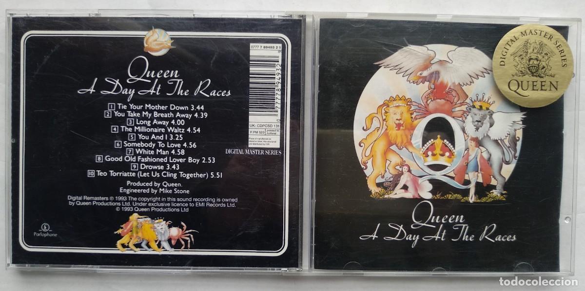 CDs de M&uacute;sica: QUEEN. A DAY AT THE RACES. CD.