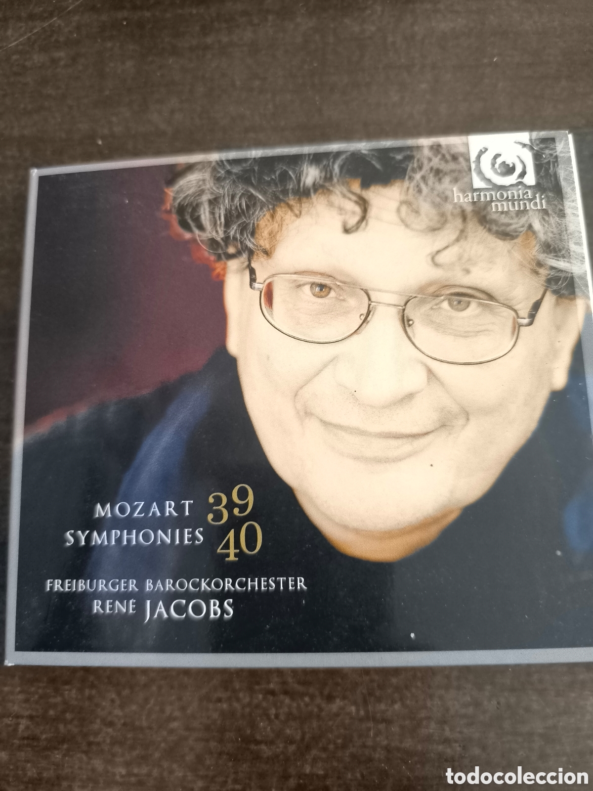 CDs de M&uacute;sica: Mozart: Sinfon&iacute;as n&ordm; 39 y 40 &middot; Ren&eacute; Jacobs &middot; Harmonia Mundi