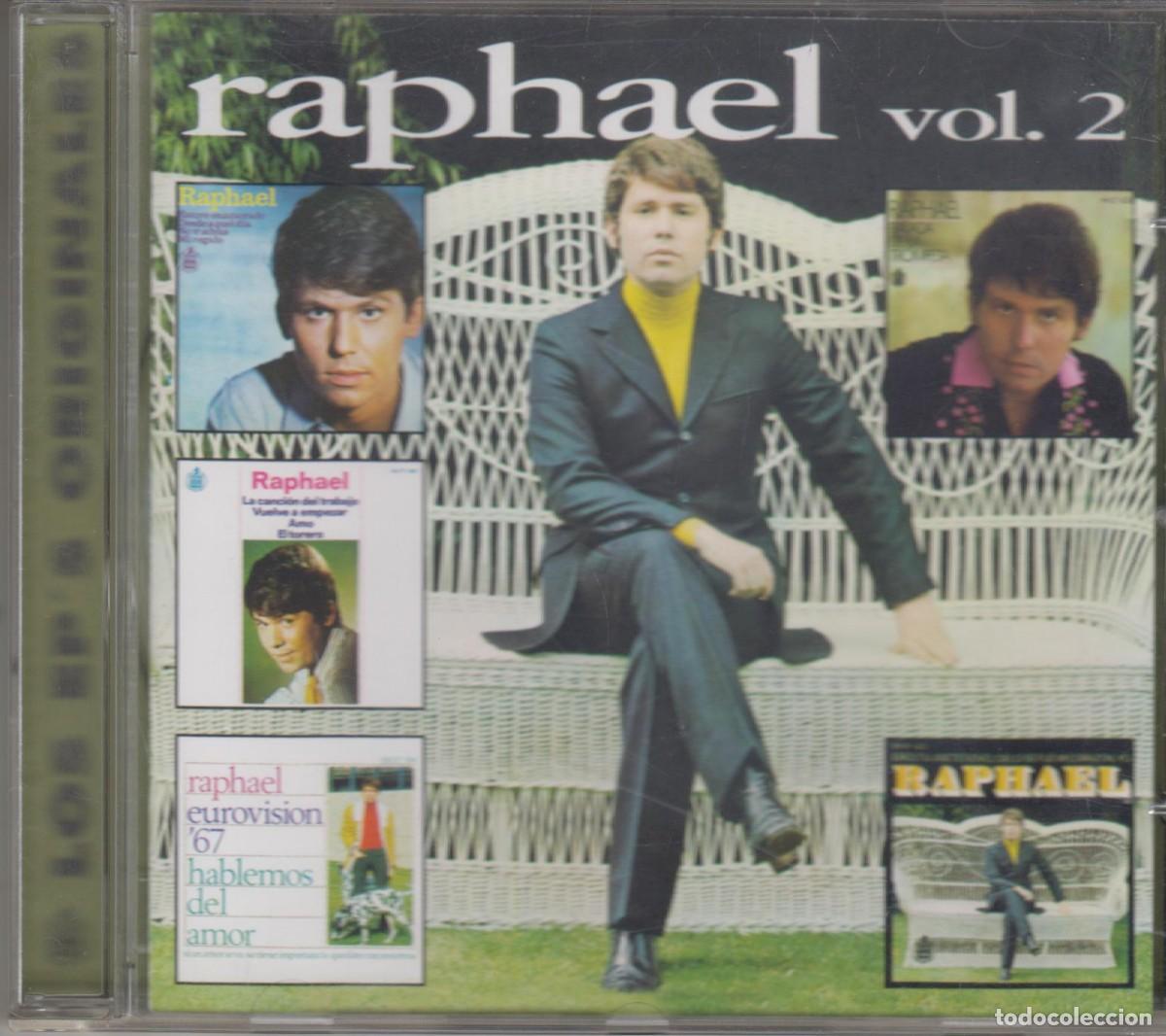 CDs de m&uacute;sica: Raphael cd Los eps originales Vol. 2 1996 Hispavox - Foto 1