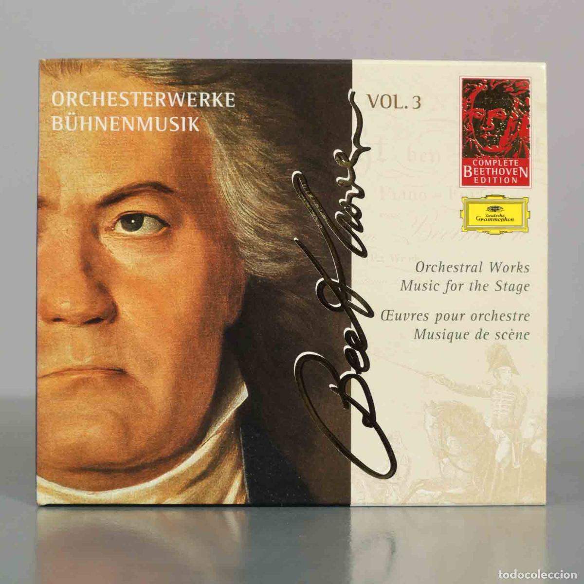 CDs de M&uacute;sica: CD. Complete Beethoven Edition Vol. 3 - Orchestral Works, Music for the Stage - Orpheus Chamber Orc