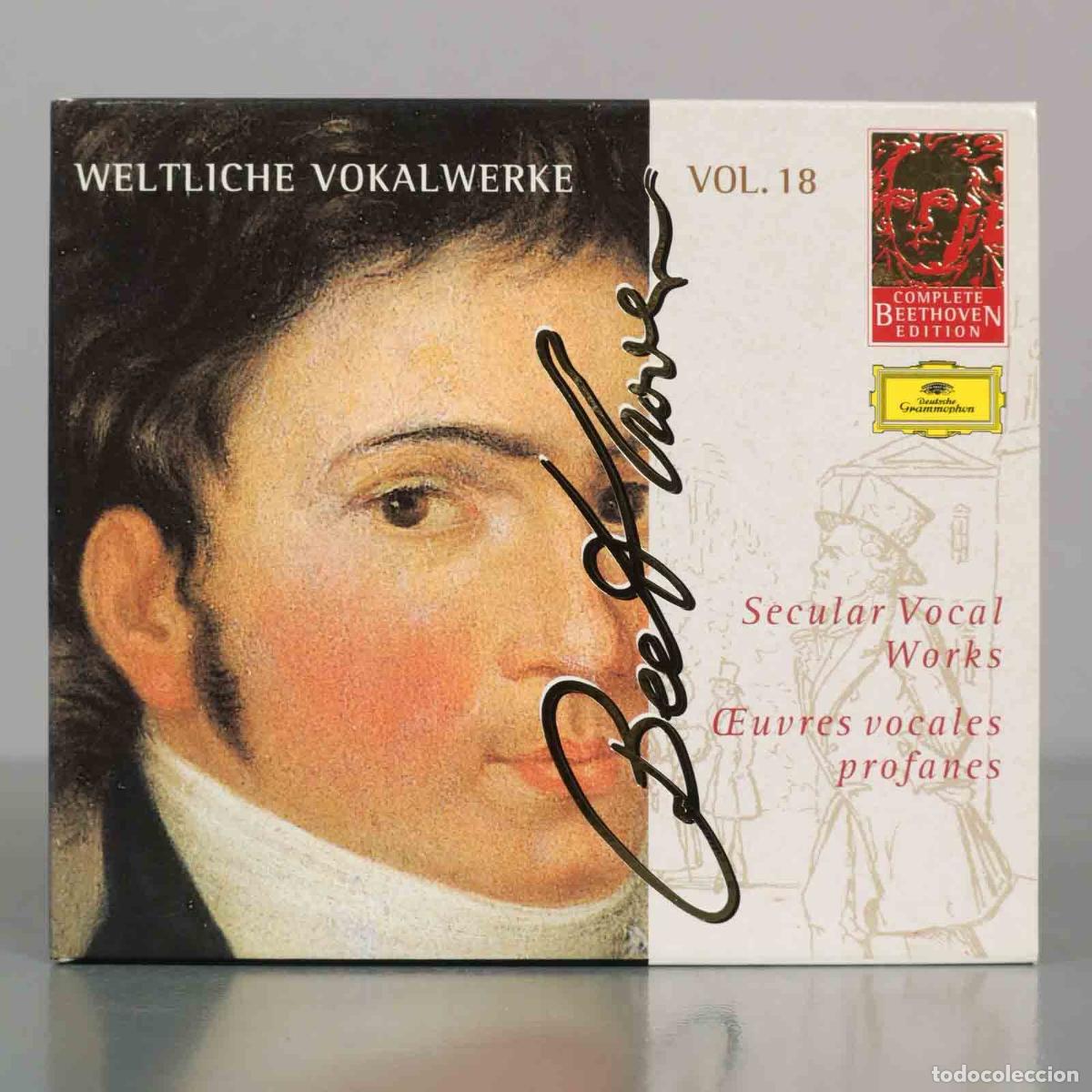 CDs de M&uacute;sica: CD. Ludwig van Beethoven - Weltliche Vokalwerke / Secular Vocal Works - Complete Beethoven Edition