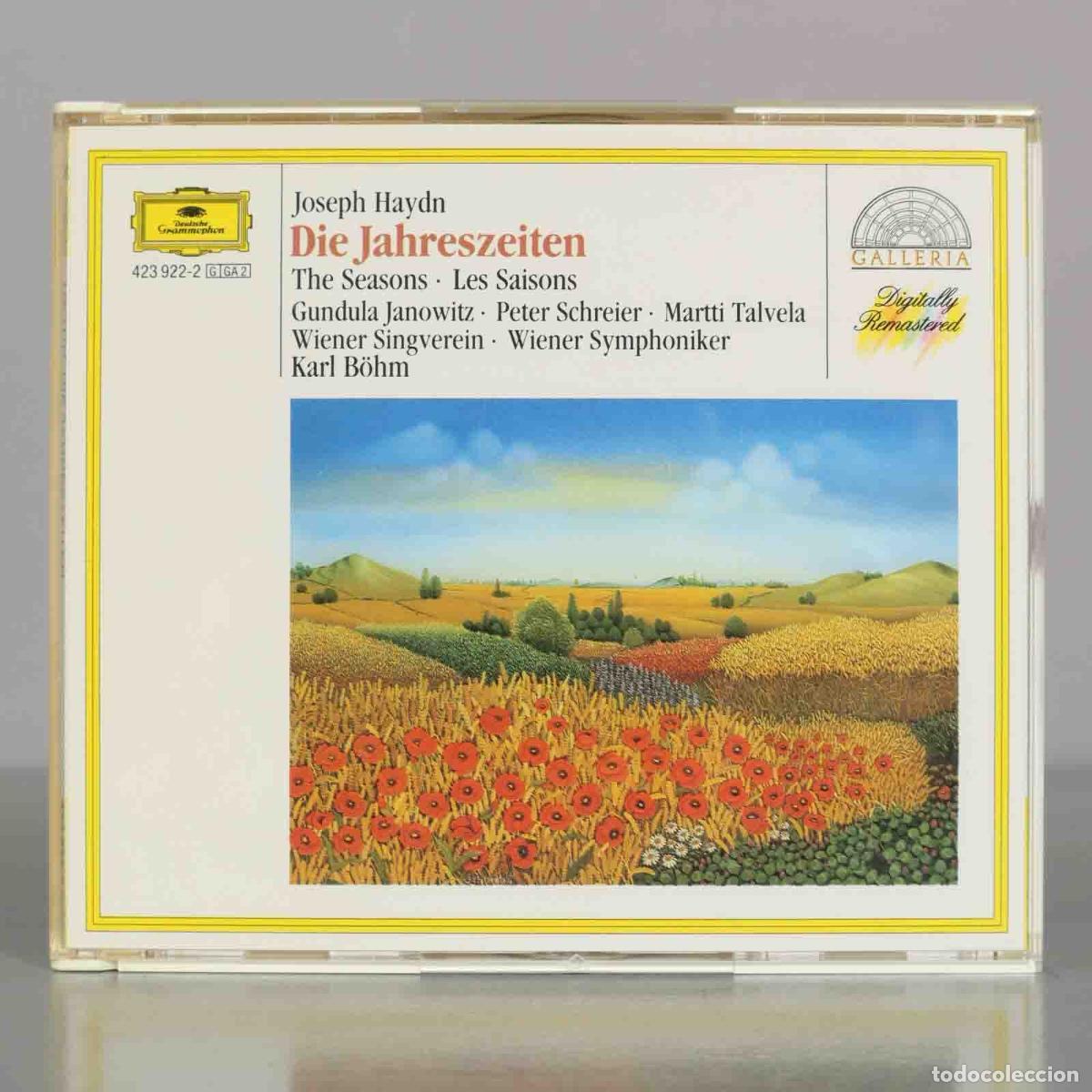 CDs de M&uacute;sica: CD. Joseph Haydn: Die Jahreszeiten - Karl B&ouml;hm, Gundula Janowitz, Peter Schreier, Martti Talvela, W