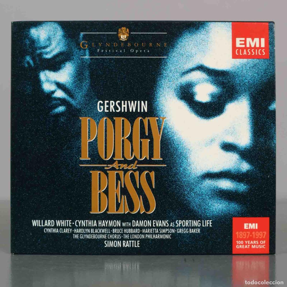 CDs de M&uacute;sica: CD. Gershwin: Porgy and Bess - Sir Simon Rattle, Willard White, Cynthia Haymon, Damon Evans, Glynde