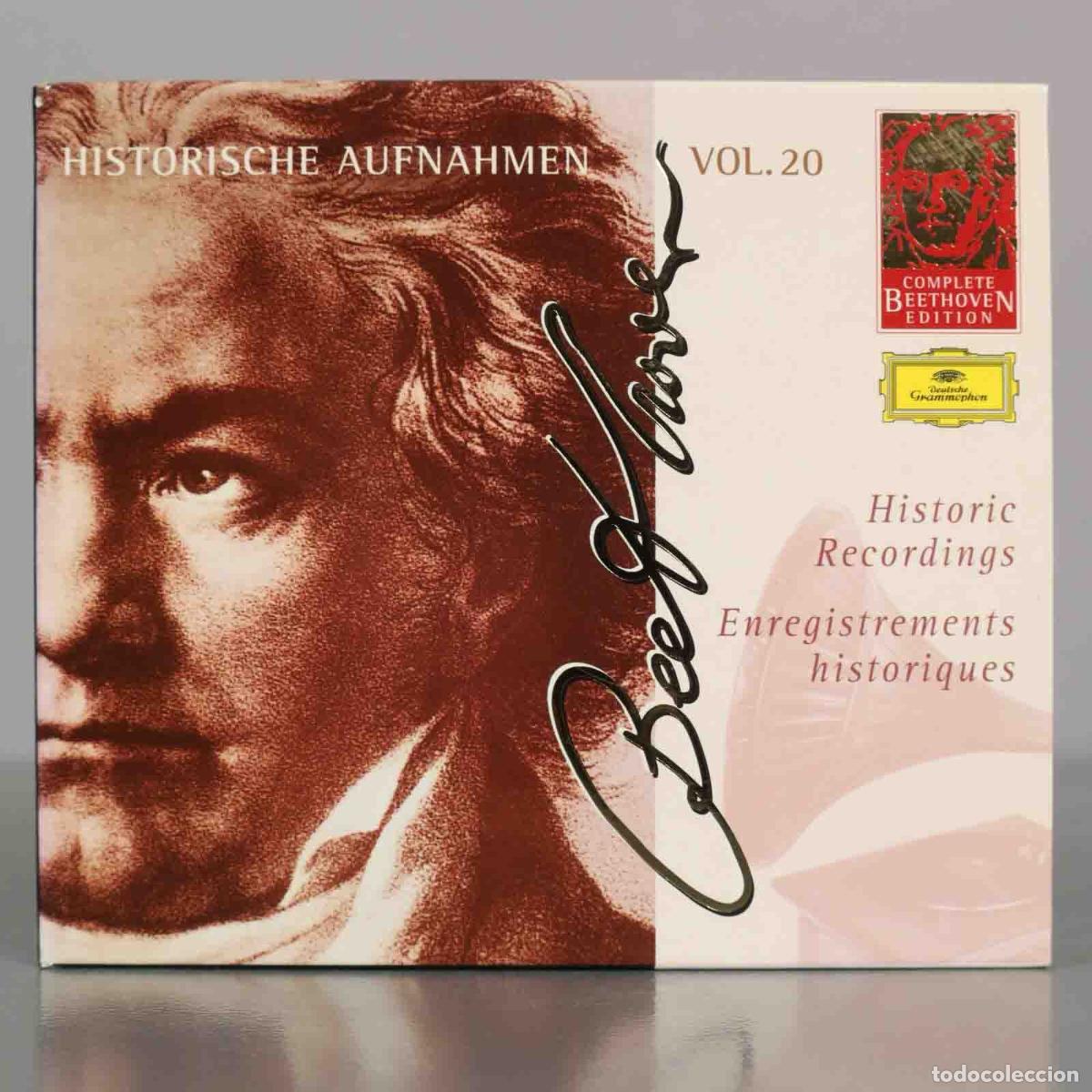 CDs de M&uacute;sica: CD. Complete Beethoven Edition Vol. 20 - Historische Aufnahmen - Ludwig van Beethoven