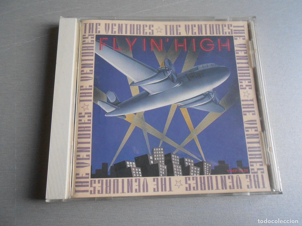 CDs de M&uacute;sica: VENTURES, THE - FLYIN&acute; HIGH -, CD, FLASHBACK + 10, A&Ntilde;O 1992, TOCP - 7239 , MADE IN JAPAN