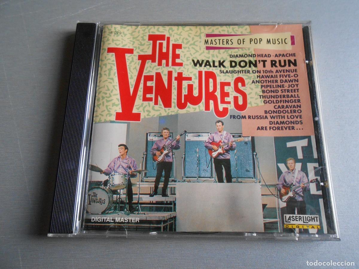 CDs de M&uacute;sica: VENTURES, THE -MASTERS OF POP MUSIC-, CD, WALK DON&acute;T RUN + 15, A&Ntilde;O 1988, 15079, MADE IN GERMANY