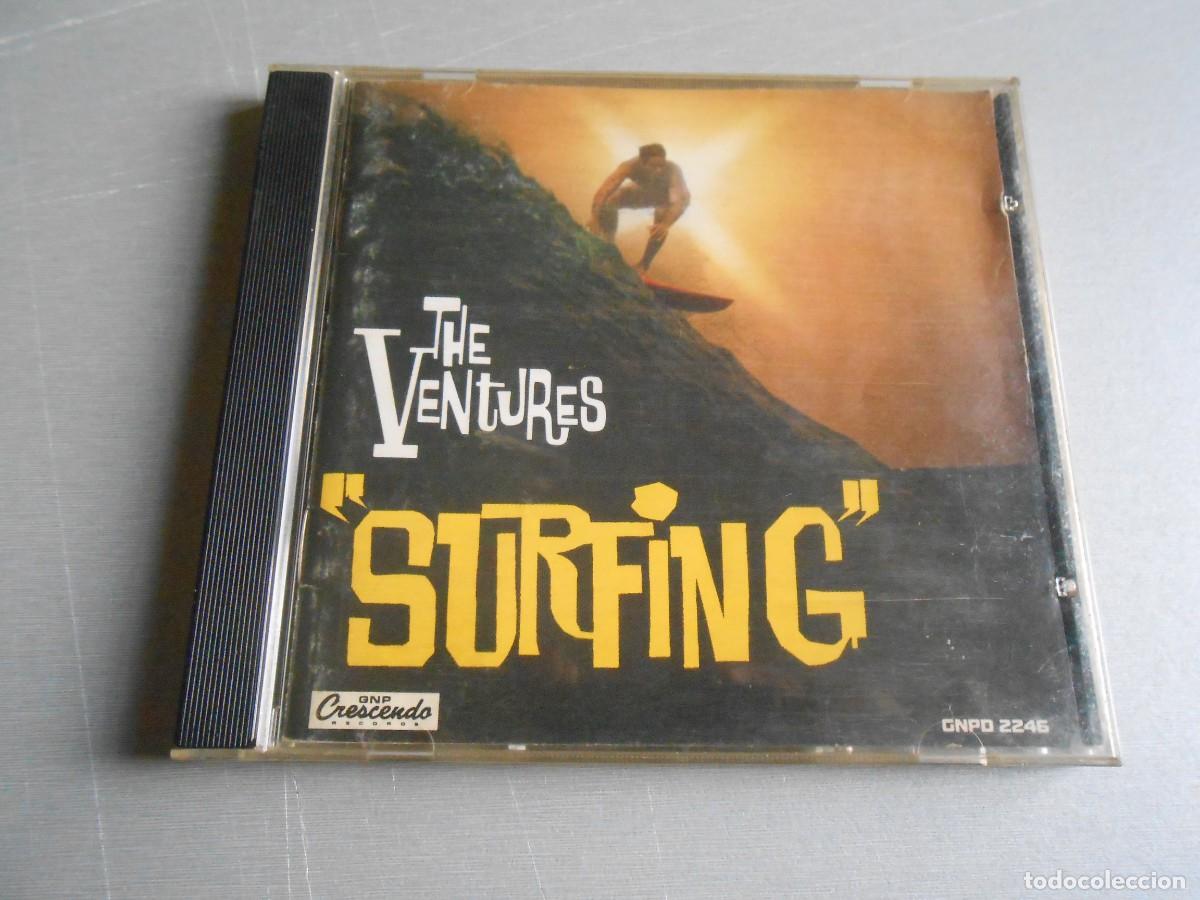 CDs de M&uacute;sica: VENTURES, THE - SURFING -, CD, PIPELINE + 29, A&Ntilde;O 1995, CRESCENDO, GNPD 2246, MADE IN U.S.A.