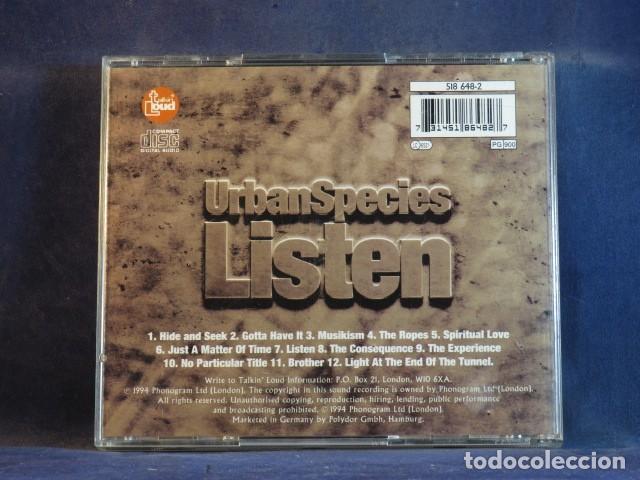 CDs de m&uacute;sica: URBAN SPECIES &ndash; LISTEN - CD - Foto 2