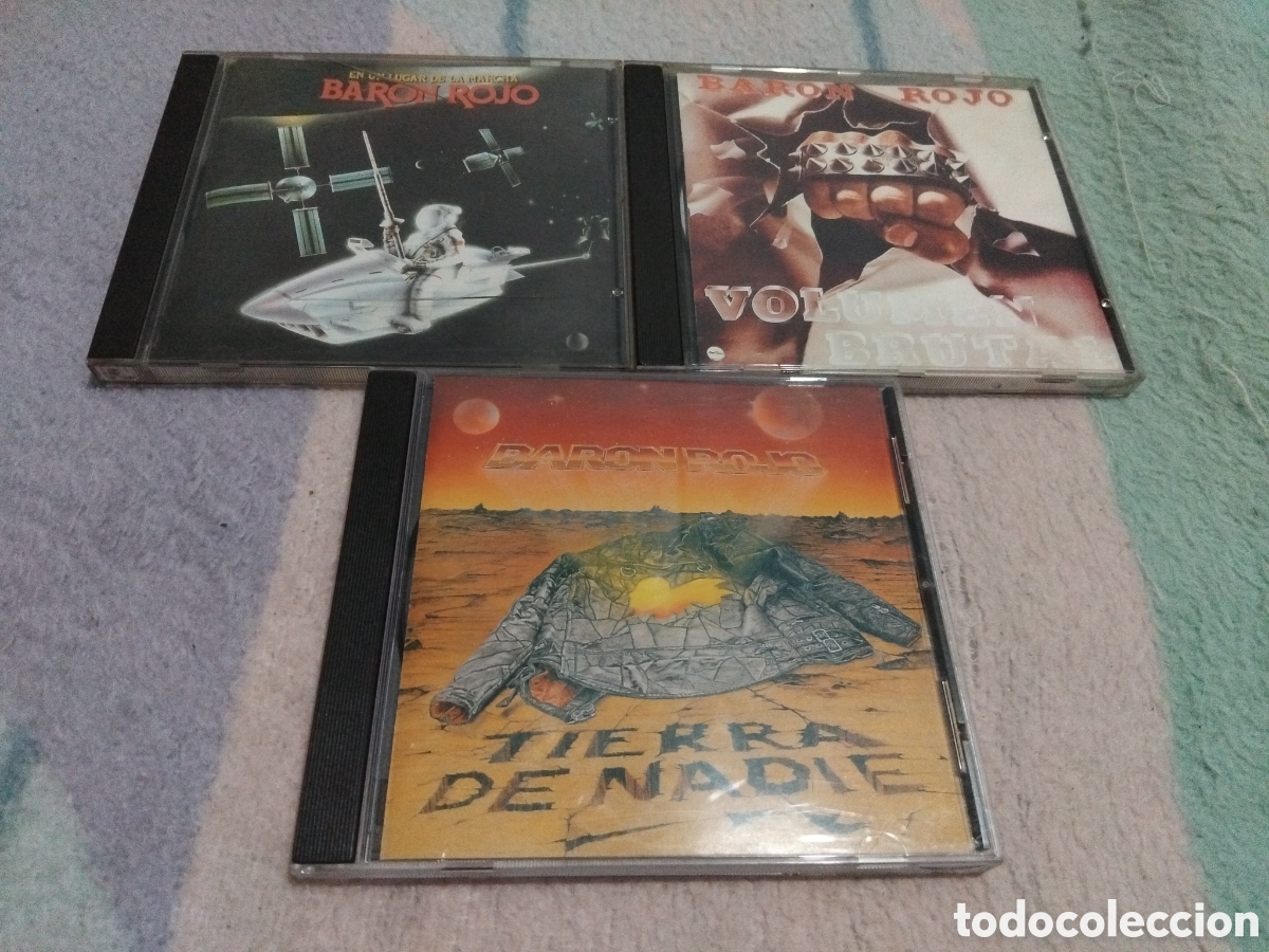 CDs de M&uacute;sica: Baron Rojo 3 Cds Heavy metal