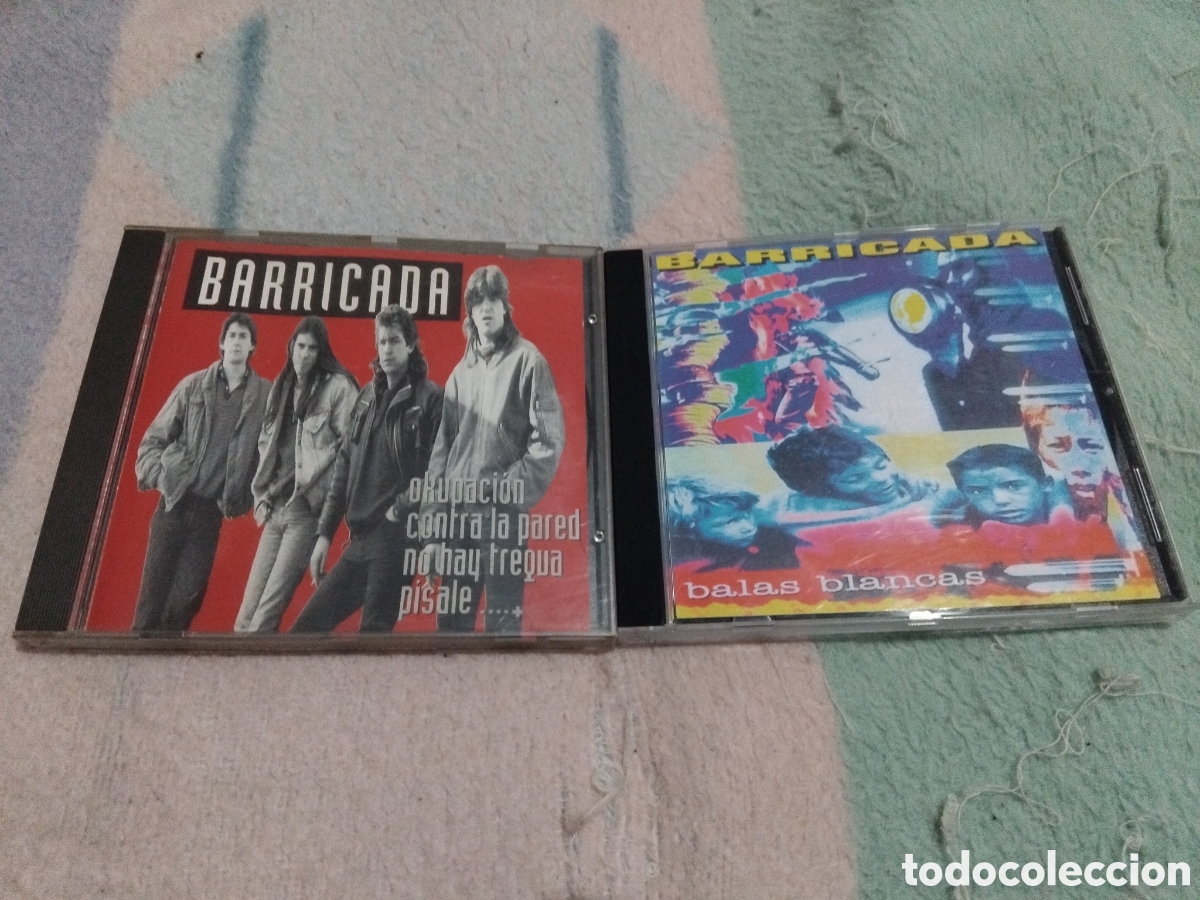 CDs de M&uacute;sica: LOTE 2 CDS BARRICADA (DIFICILES)