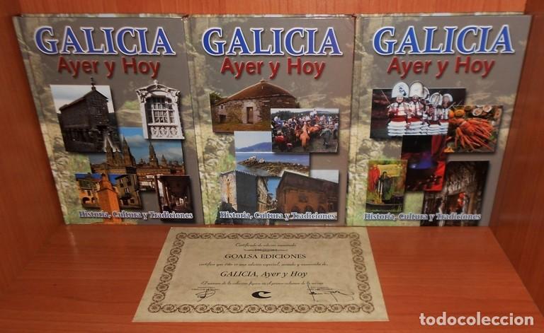 CDs de M&uacute;sica: �F2229 - [3.000 EJEMPLARES NUMERADA]. GALICIA. AYER Y HOY. [COMPLETA 3 T.]. ETNOGRAFIA. HISTORIA.