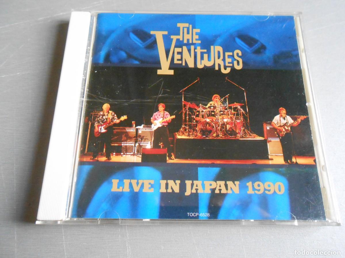 CDs de M&uacute;sica: VENTURES, THE - LIVE IN JAPAN 1990 -, CD, MEDLEY + 23, A&Ntilde;O 1990, CDP TOCP 6528, MADE IN JAPAN