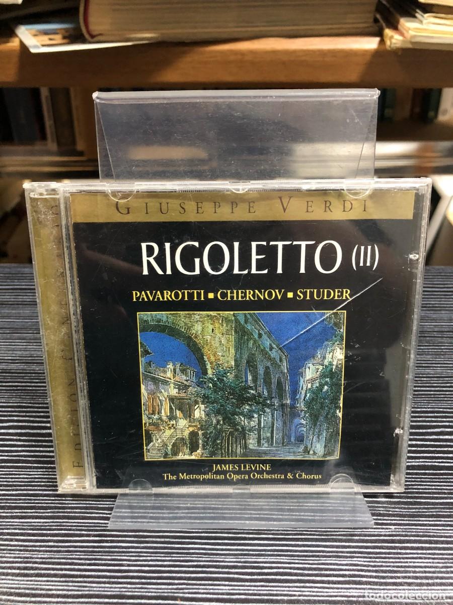 CDs de M&uacute;sica: Giuseppe Verdi (Pavarotti) Rigoletto (II) Edici&oacute;n Centenario