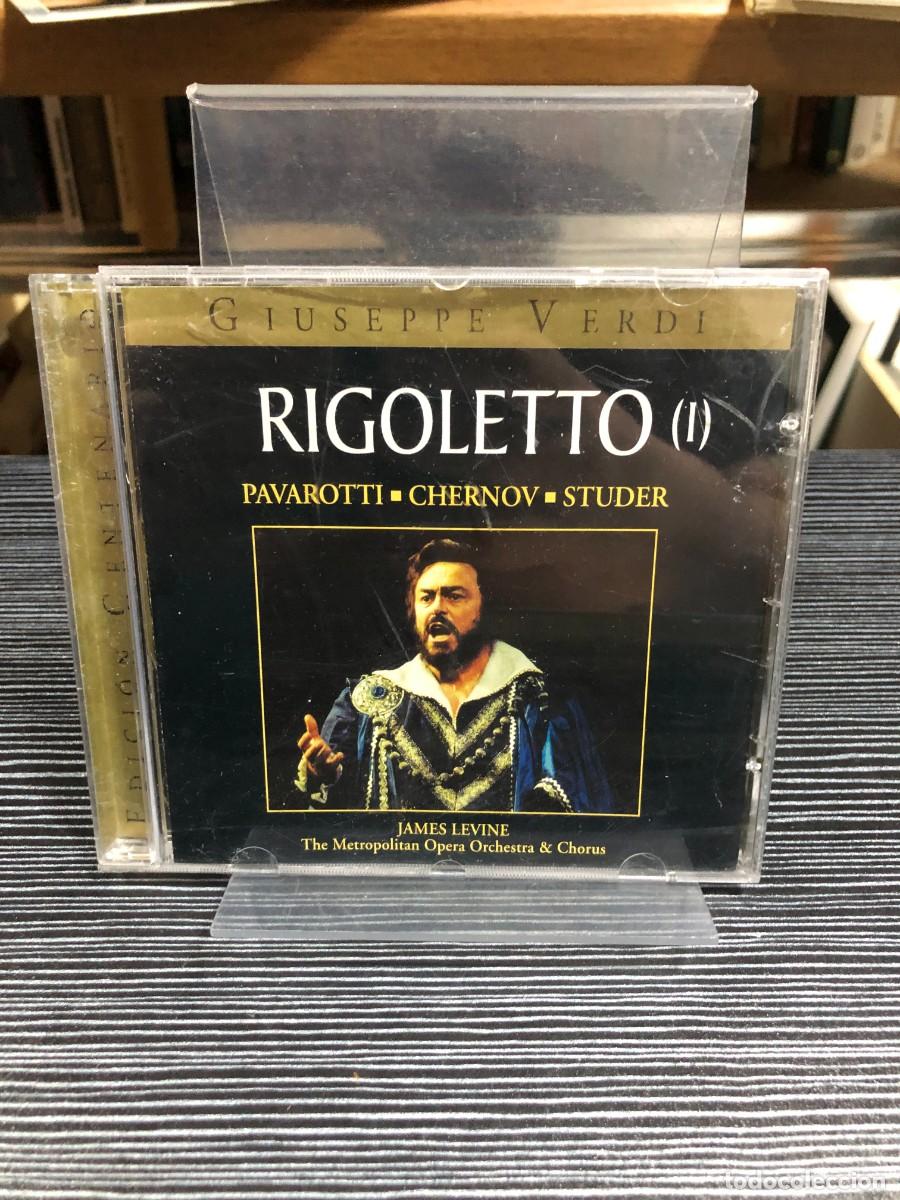 CDs de M&uacute;sica: Giuseppe Verdi (Pavarotti) Rigoletto (I) Edici&oacute;n Centenario