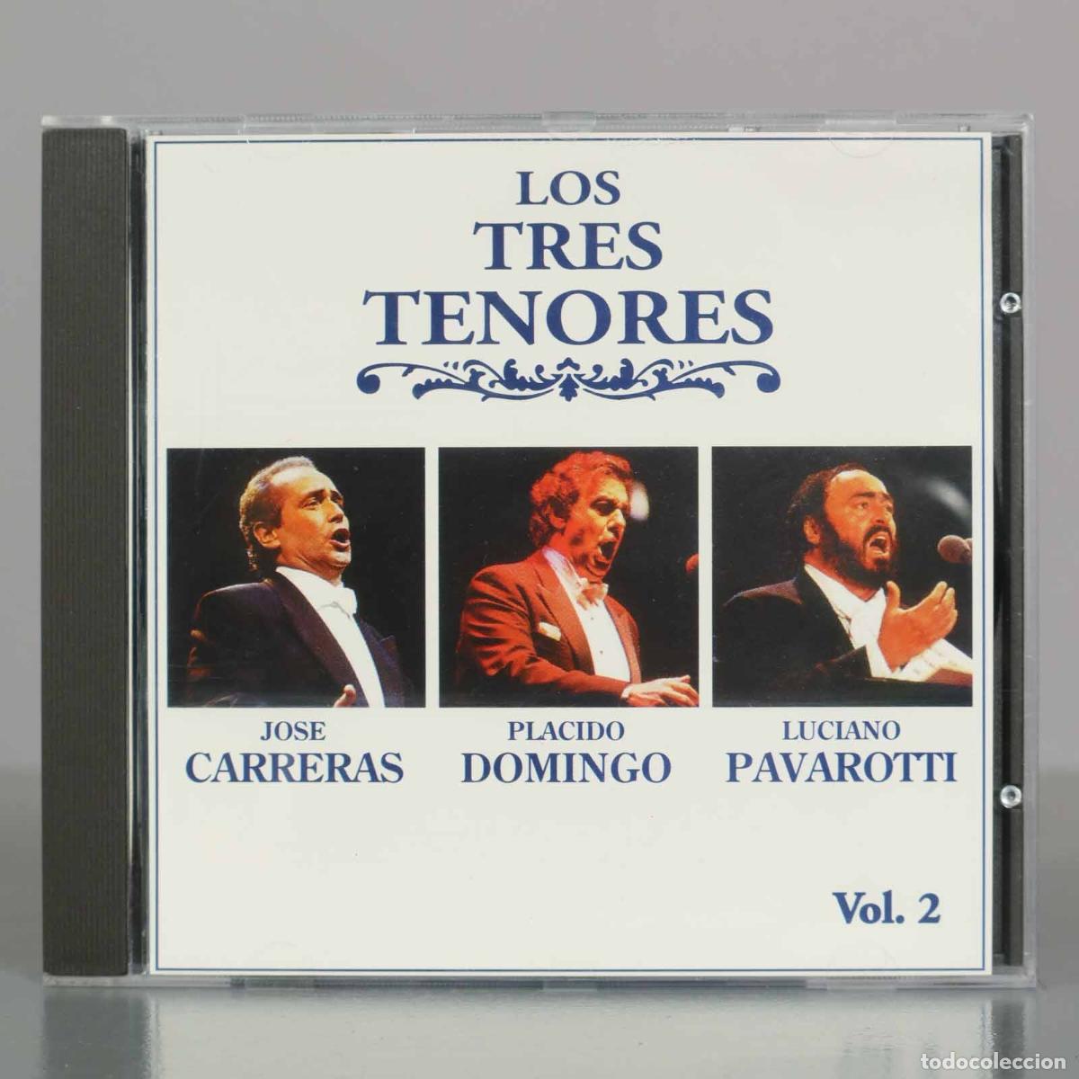 CDs de M&uacute;sica: CD. Los Tres Tenores - Jose Carreras, Placido Domingo, Luciano Pavarotti vol 2