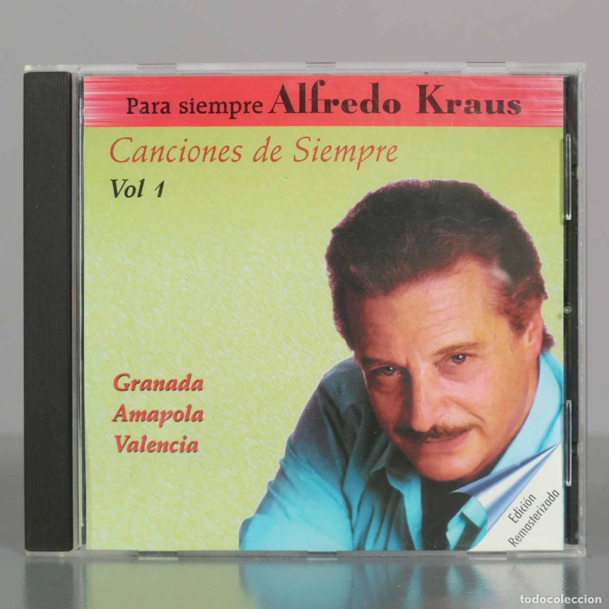 CDs de M&uacute;sica: CD. Canciones de Siempre - Vol 1 - Alfredo Kraus