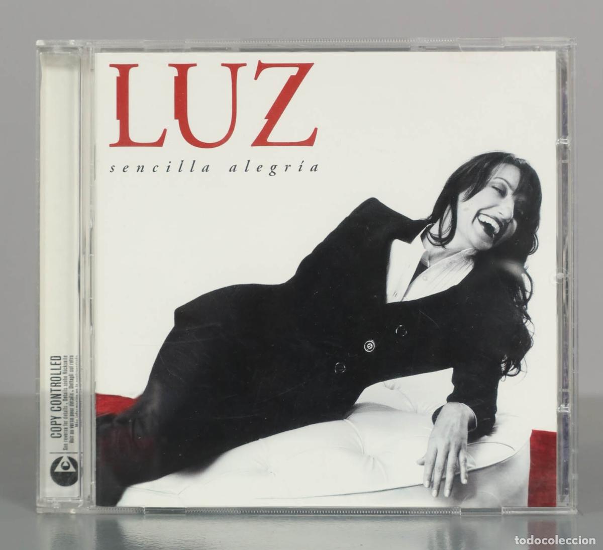 CDs de M&uacute;sica: CD. Sencilla alegr&iacute;a - Luz Casal