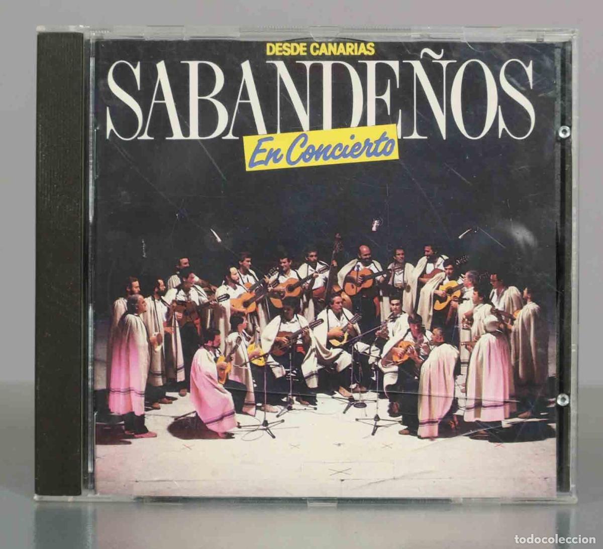 CDs de m&uacute;sica: CD. Desde Canarias En Concierto - Los Sabande&ntilde;os - Foto 1