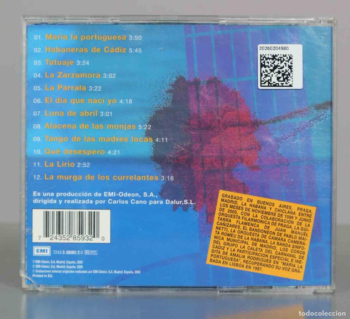 CDs de m&uacute;sica: CD. De lo perdido y otras coplas - Carlos Cano - Foto 2