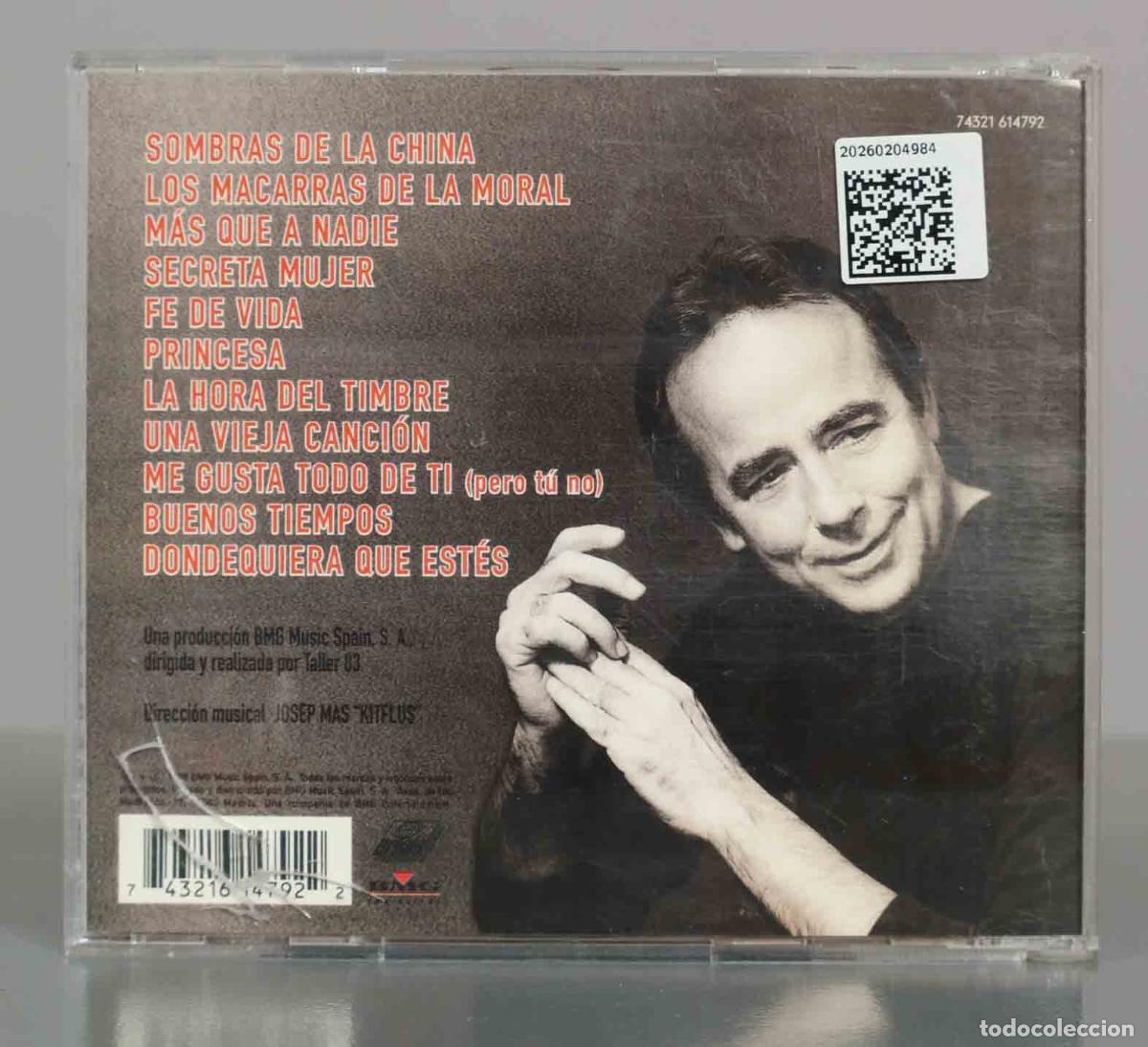 CDs de m&uacute;sica: CD. Sombras de la China - Joan Manuel Serrat - Foto 2