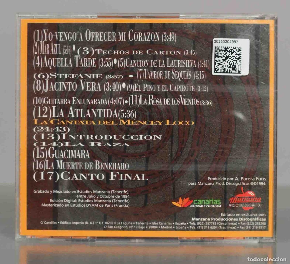 CDs de m&uacute;sica: CD. Atlantida - Los Sabande&ntilde;os - Foto 2