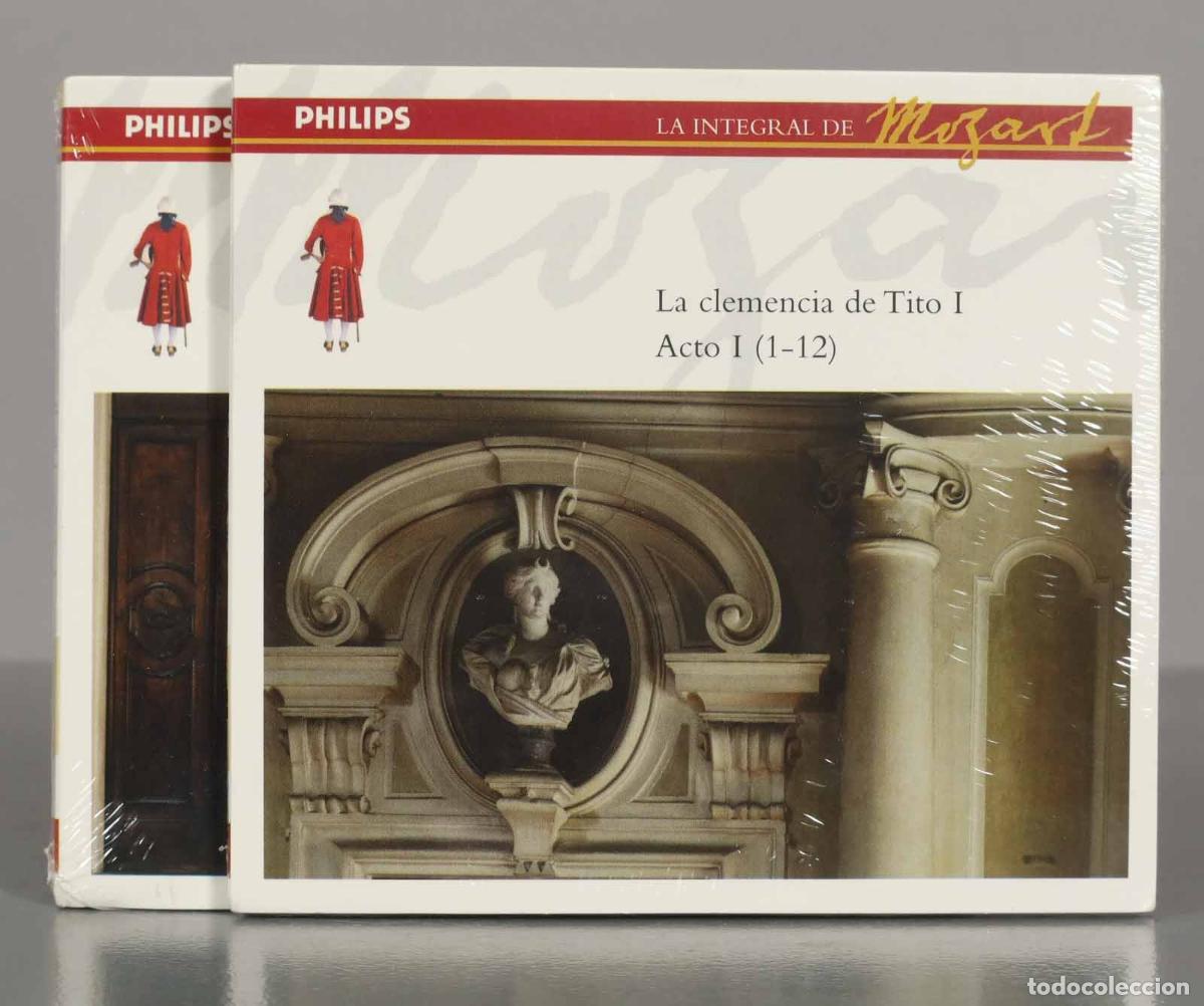 CDs de M&uacute;sica: 2 CD. MOZART - La clemencia de Tito I Y II. PRECINTADO.