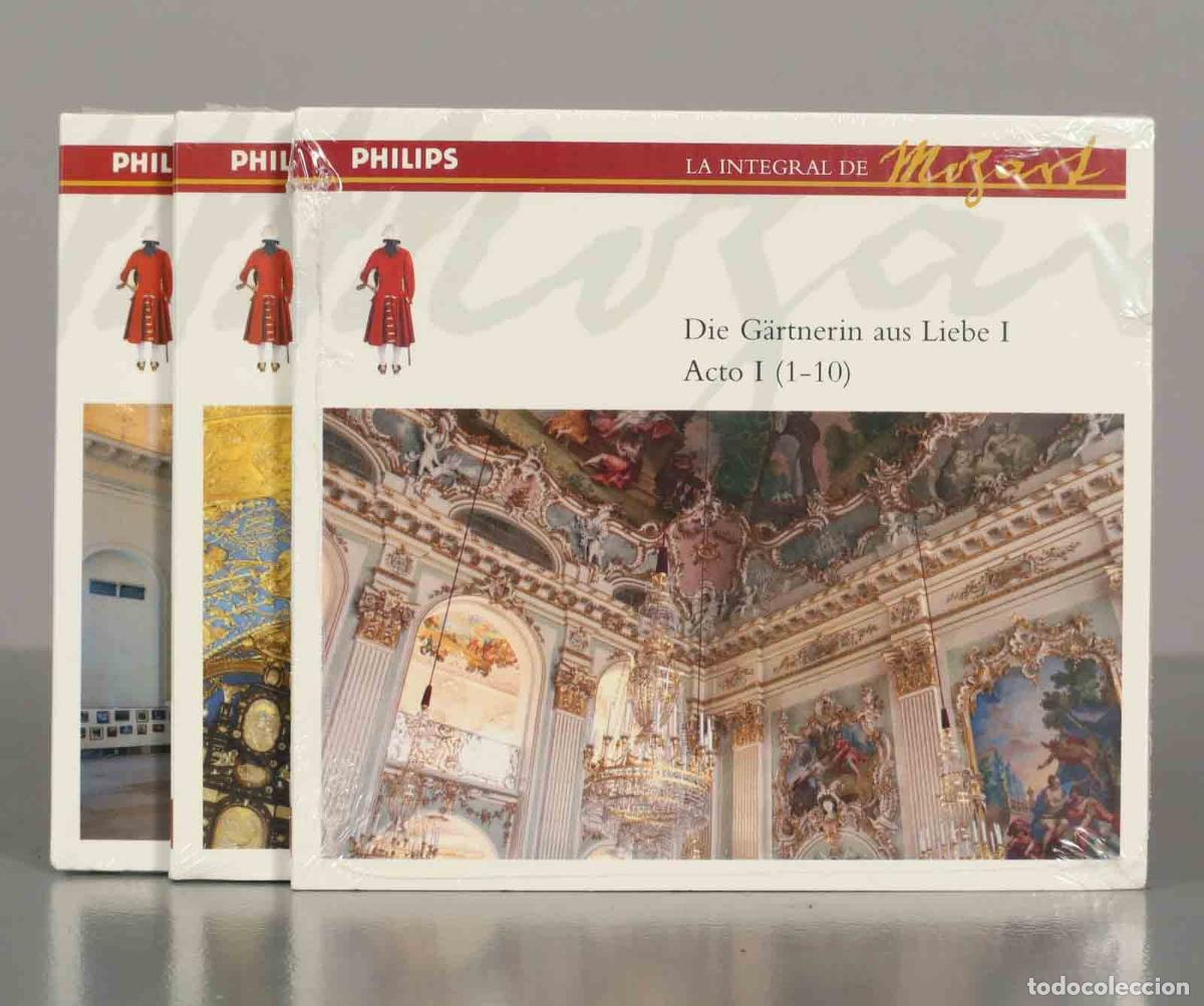 CDs de M&uacute;sica: 3 CD. MOZART - Die G&auml;rtnerin aus Liebe I, II Y III. PRECINTADO.