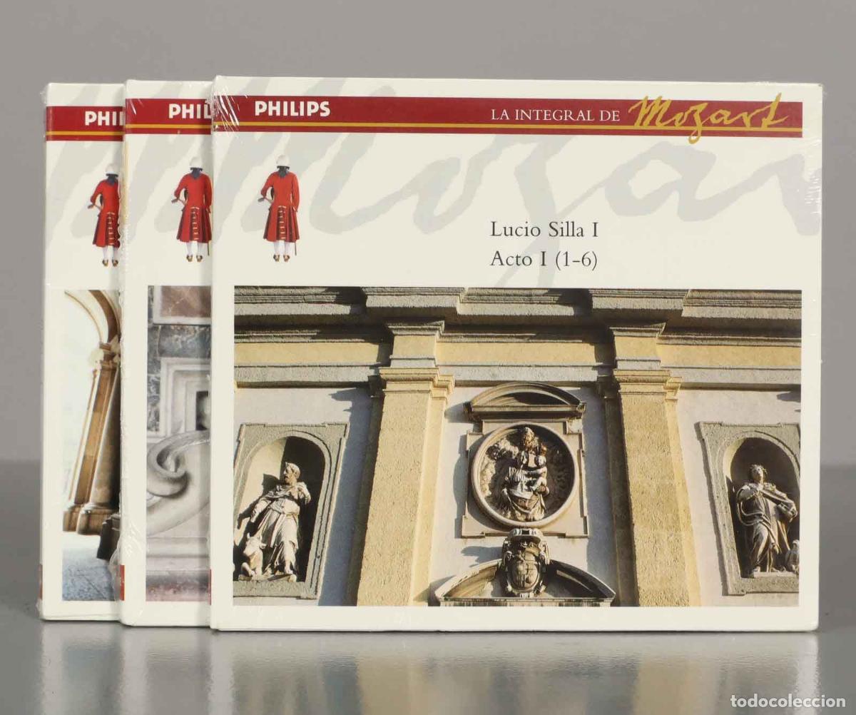 CDs de M&uacute;sica: 3 CD. MOZART - Lucio Silla I, II Y III. PRECINTADO.