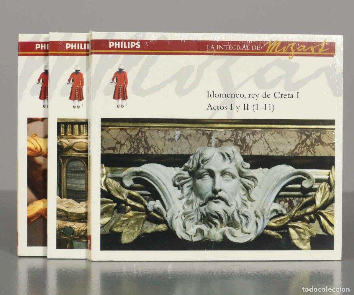 CDs de M&uacute;sica: 3 CD. MOZART - Idomeneo, rey de Creta I, II Y III. PRECINTADO.