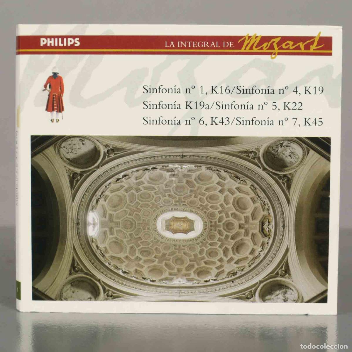CDs de M&uacute;sica: CD. MOZART - Sinfon&iacute;a n&ordm; 1, K16/Sinfon&iacute;a n&ordm; 4, K19 Sinfon&iacute;a K19a/Sinfon&iacute;a n&deg; 5, K22 Sinfon&iacute;a n&ordm; 6, K