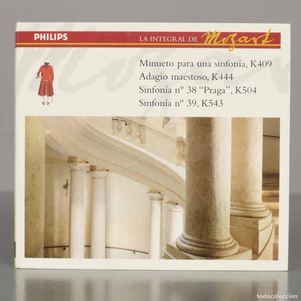 CDs de M&uacute;sica: CD. MOZART - Minueto para una sinfon&iacute;a, K409 Adagio maestoso, K444 Sinfon&iacute;a n&ordm; 38 &acute;Praga&acute;, K504 Sinf