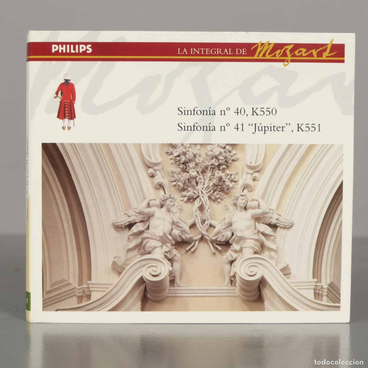CDs de M&uacute;sica: CD. MOZART - Sinfon&iacute;a n&ordm; 40, K550 Sinfon&iacute;a n&ordm; 41 &acute;J&uacute;piter&acute;, K551