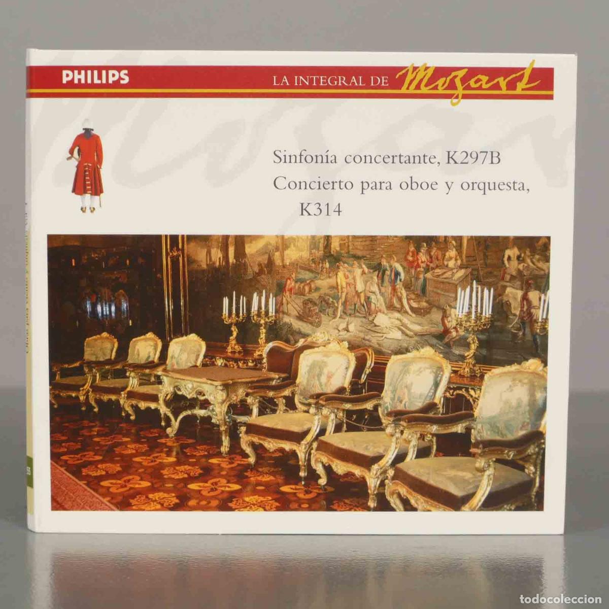 CDs de M&uacute;sica: CD. MOZART - Sinfon&iacute;a concertante, K297B Concierto para oboe y orquesta, K314