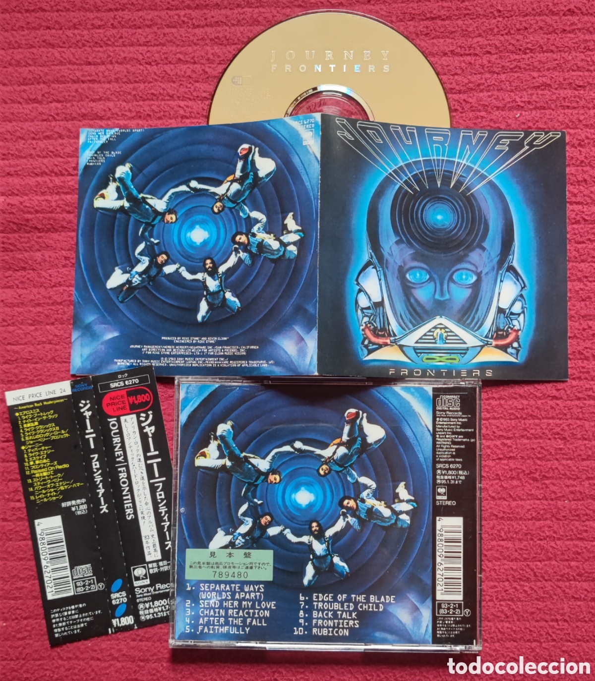 CD de M&uacute;sica: JOURNEY: Frontiers. CD aor 1983. Made in Japan con Obi.