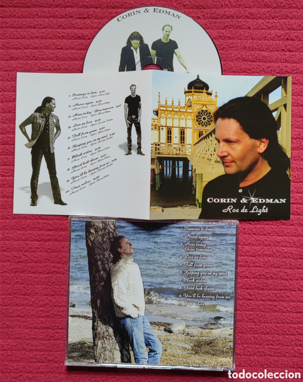 CDs de M&uacute;sica: CORIN & EDMAN: Roc de Light. Cd Aor West Coast 2006. Muy raro.